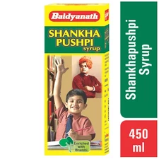 Baidyanath Shankhpushpi Syrup 200ml | Herbal Ayurvedic Memory & Wellness Tonic