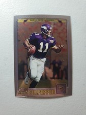 2001 Topps Chrome - #119 Daunte Culpepper Minnesota Vikings 