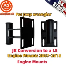 For Jeep wrangler JK swap 2007-2018 Engine Mounts Kit LS1 LSX LS2 LS3 GEN 3/ 4