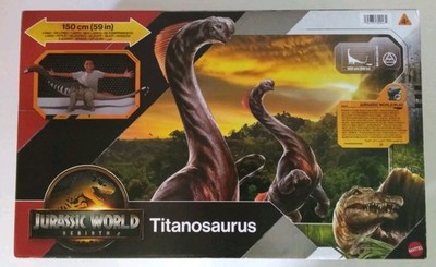 Jurassic World Titanosaurus Colossal RARE Huge New New MATTEL Figure 