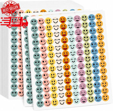 Small Smiley Face Stickers, 10,050 PCS, 0.4 in Reward Stickers FREE SHIPPING