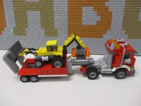 (D 13) LEGO 31005 Creator Semi-Truck with Instructions