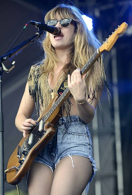 #ad #ad Lindsey Troy of Deap Vally at the Austin City Limits Music Festiv Old Photo 8 AU $10.00