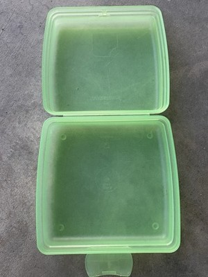 Tupperware Hinged Lid Sandwich Keeper Container
