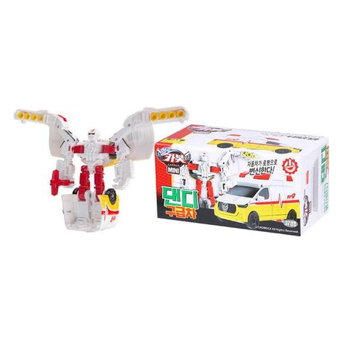Hello Carbot Mini Dandy Ambulance Action Figure Toy Korea Official Authentic New