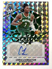 2023-24 Panini Mosaic #RS-LGN Chris Livingston Rookie Scripts