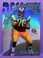 Orlando Pace St. Louis Rams 1997 Bowman's Best Cuts RC #BC1 - REFRACTOR PARALLEL