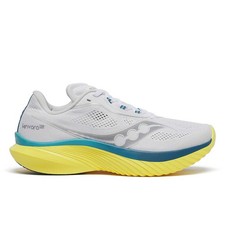 Women's Saucony Kinvara 15, White/Finch, 5.5 B Medium US