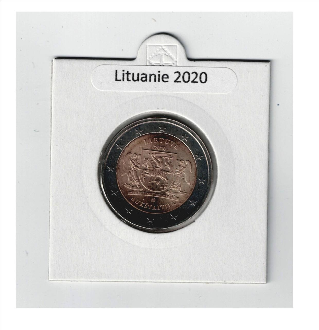 Pièce de 2 euros LITUANIE 2020 Région de Aukstaitija NEUF