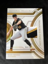 2024 Paul Skenes Rookie Patch 4/10 National Treasures Treasured Threads RC SSP