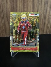 2025 Topps Chrome F1 Lewis Hamilton On The Move /75 Logofractor Ferrari