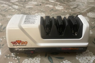 Chef's Choice 1520 Angle Select Electric Knife Sharpener Diamond 3 Stages TESTED