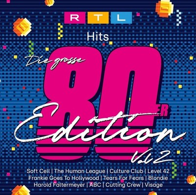 RTL HITS  Die Grosse 80er Edition Vol.2 ( 26.09.2025 )  2 CD  NEU & OVP