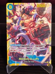 Monkey D. Luffy OP11-118 SEC Learn Together One Piece TCG Secret Rare Non-Foil