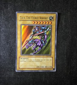 gaia the fierce knight yugioh card TRADING CARD GAME Gaia the Fierce Knight (bandai