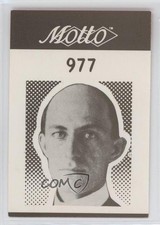 1987 Motto Game Cards Wilbur Wright #977 0kb5