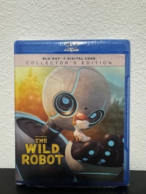 The Wild Robot - Collector's Edition Blu-ray + Digital Blu-ray  NEW