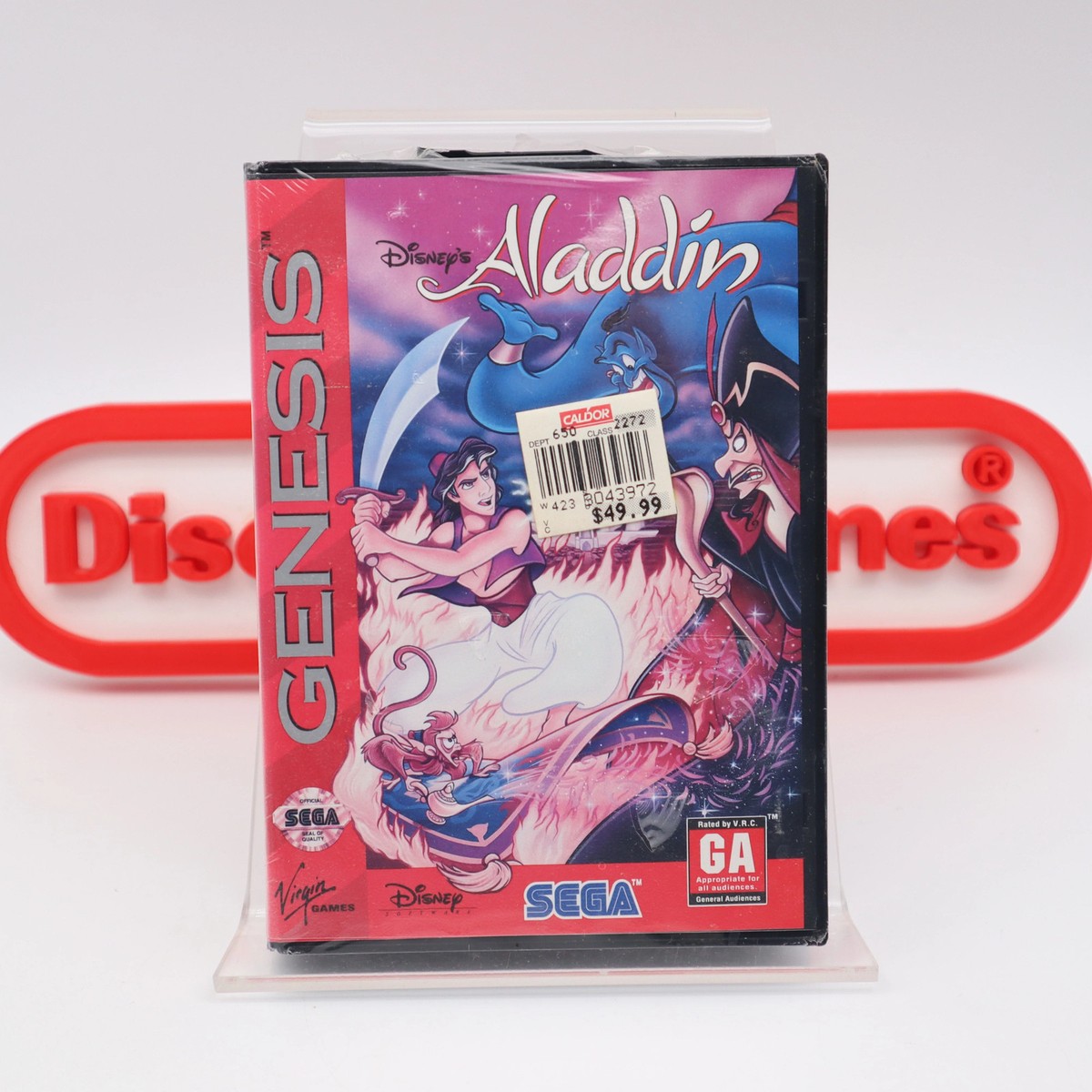 Disney's Aladdin (Sega Genesis, 1993) for sale online | eBay