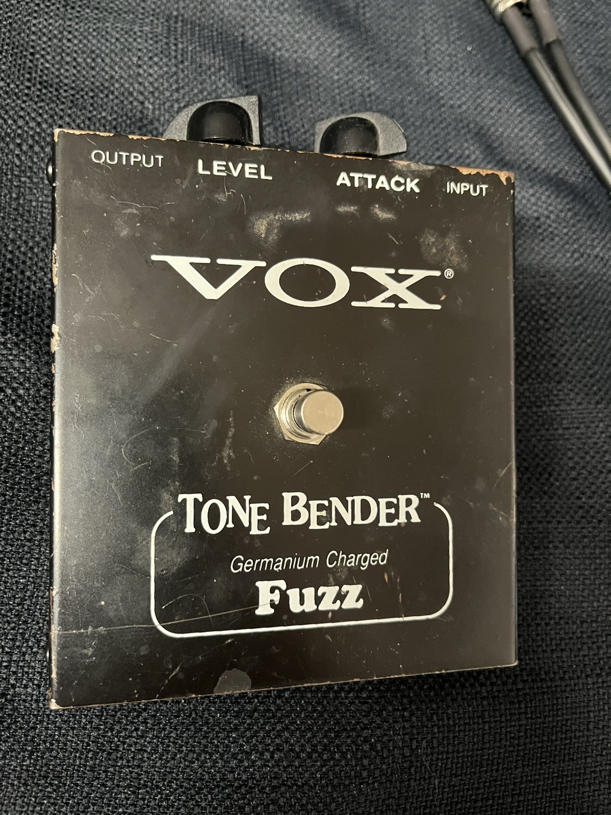 VOX TONE BENDER germanium FUZZ Box Distortion Pedal Used Tested. V829