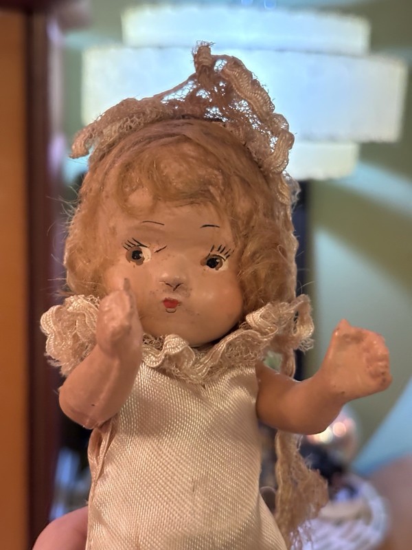 Vintage Nancy Ann Storybook Doll Dress Art Deco 8”