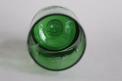 Römer Glas Tischglocke H 16 cm Überfang grün unvollständig - Picture 4 of 4