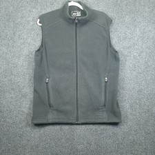REI Fleece Vest Polartec Classic 814746 Size M Gray Mens Full Zip Gorpcore