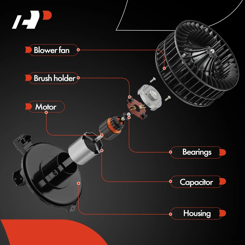 Motor soplador de climatización A-Premium para International Harvester 2155 2275 2554 2574 2575 Foto 4 de 4