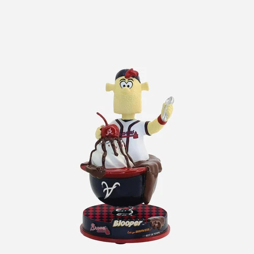Blooper Atlanta Braves Ice Cream Helmet Bobblehead MLB