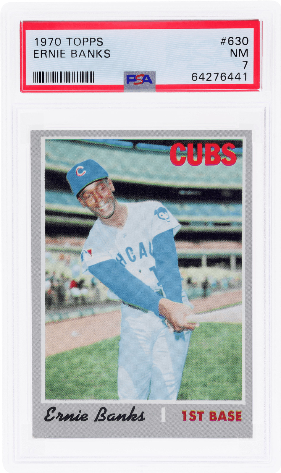 1970 Topps Ernie Banks #630 PSA 7