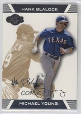 2007 Topps Co-Signers Gold 180/225 Michael Young Hank Blalock #45 0u2j