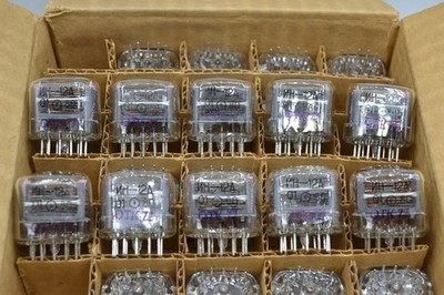 6x IN-12 IN-12A IN-12B Röhren NEU NOS NEW für Nixie Uhr IN12 for Tube Clock