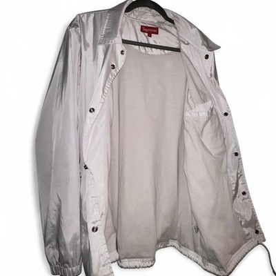 Supreme World Famous Coach Jacket White XL | eBay