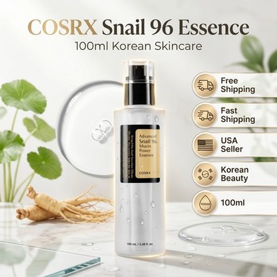 US Seller COSRX Advanced Snail 96 Power Essence 100ml