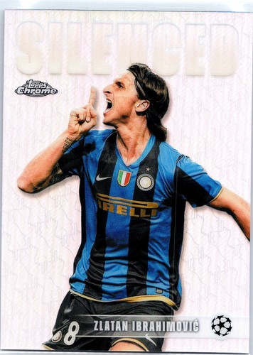 2025-26 Topps Chrome Uefa Club Competitions - Silenced Zlatan Ibrahimovic #SHH-3