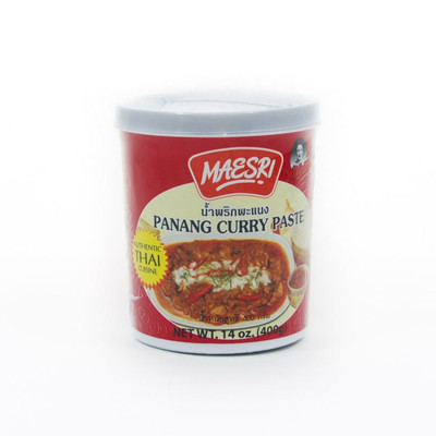 Maesri Thai Panang Curry Paste 14 Oz Vegan Gluten Free Authentic Flavor
