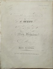 The Mesenger Bird A Duett the Poetry by Mrs. Hemans