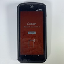 Toast GO 2 Point Of Sale POS Black Handheld Mobile Tablet Flex TG200 Tested