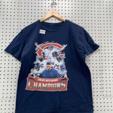 Chicago Bears 2018 NFC North Division Champions Blue Shirt Size Medium