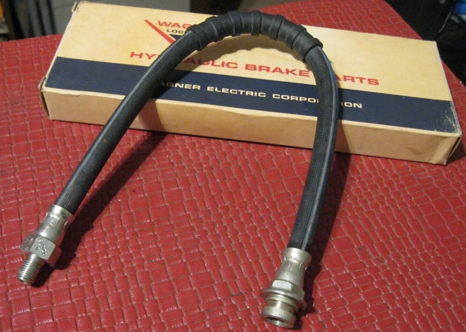 Manguera de freno delantera AMC Ambassador y Matador 1971-1974, estilo original Foto 2 de 2