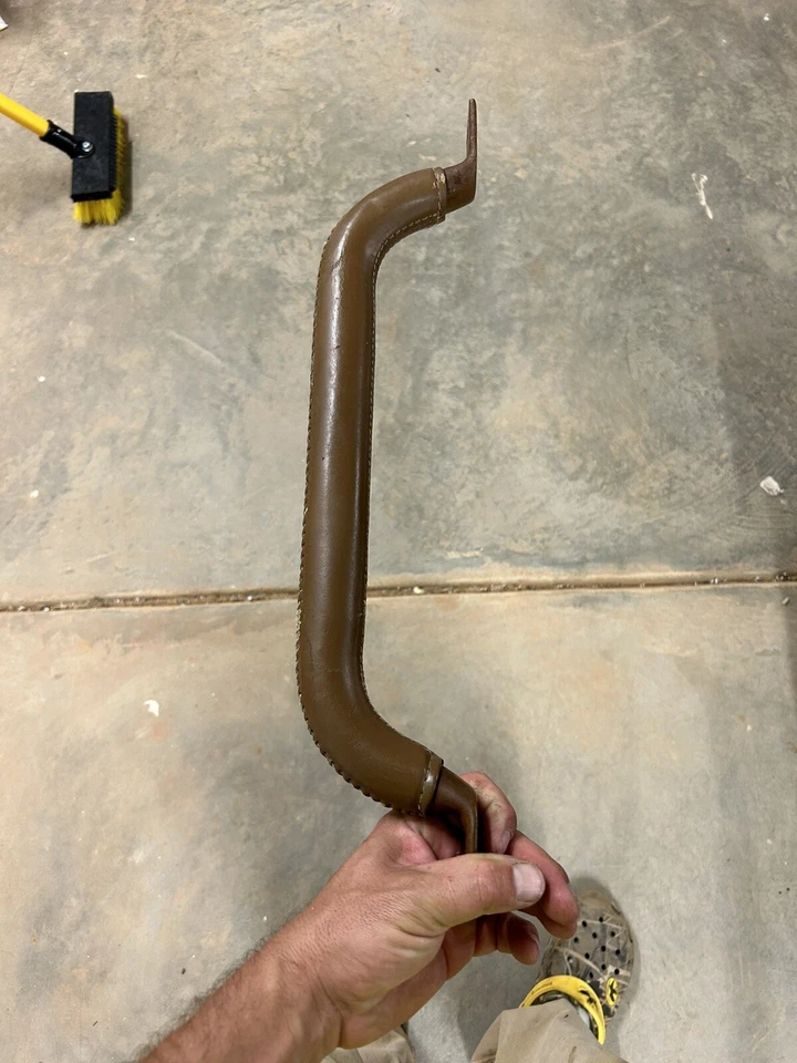 OEM Jeep CJ5 CJ7 CJ8 Muy Raro Desierto Beige Laredo Cuero Salpicadero Barra de Agarre Mango Foto 3 de 4