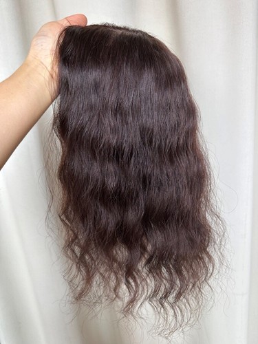 Women's Hair Toppers, Classic Silk Top, Cuticle Intact Virgin Human Hair 8"~20" - Picture 8 of 14