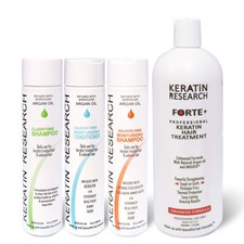 Brazilian Blowout Keratin Hair Treatment Forte Plus Kit Extra Strength Formula