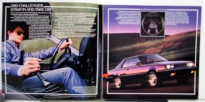 1983 Dodge Challenger Technica Imported Mitsubishi Motors Options