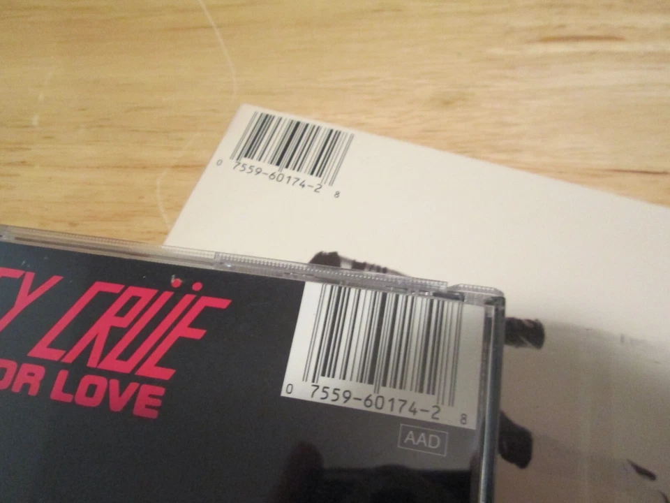 Motley Crue - Too Fast For Love Rare Longbox Hard To Find - Image 3 of 4