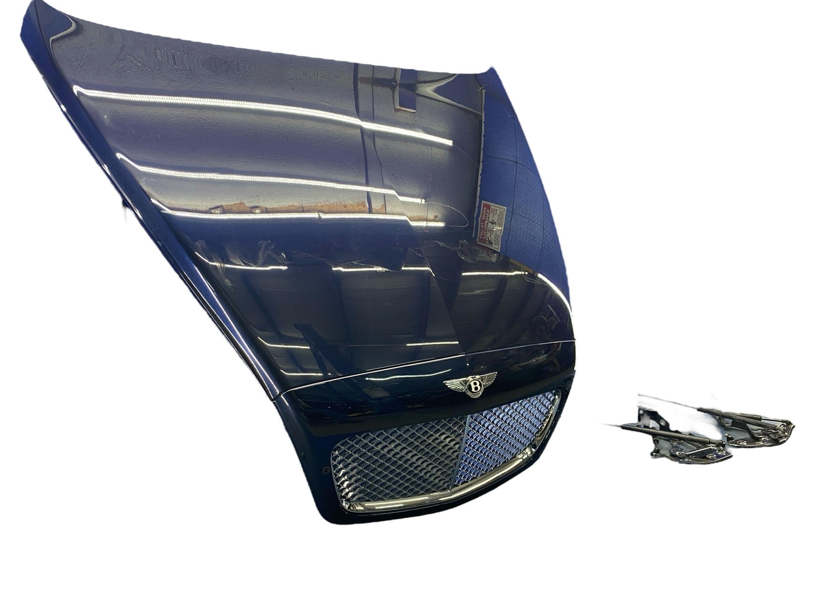 2006-2012 BENTLEY CONTINENTAL FRONT HOOD BONNET W/ GRILLE DARK SAPPHIRE *NOTE*
