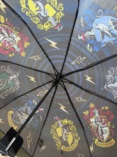Loot Crate Harry Potter Wizarding World Hogwarts umbrella 42" in. auto open