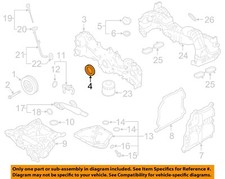 SUBARU OEM 19-23 Ascent EngineTransaxle Engine Parts-Oil Seal 806750090