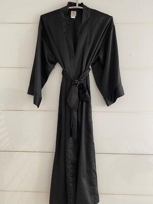 Damen Morgenmantel Natori schwarz Größe M