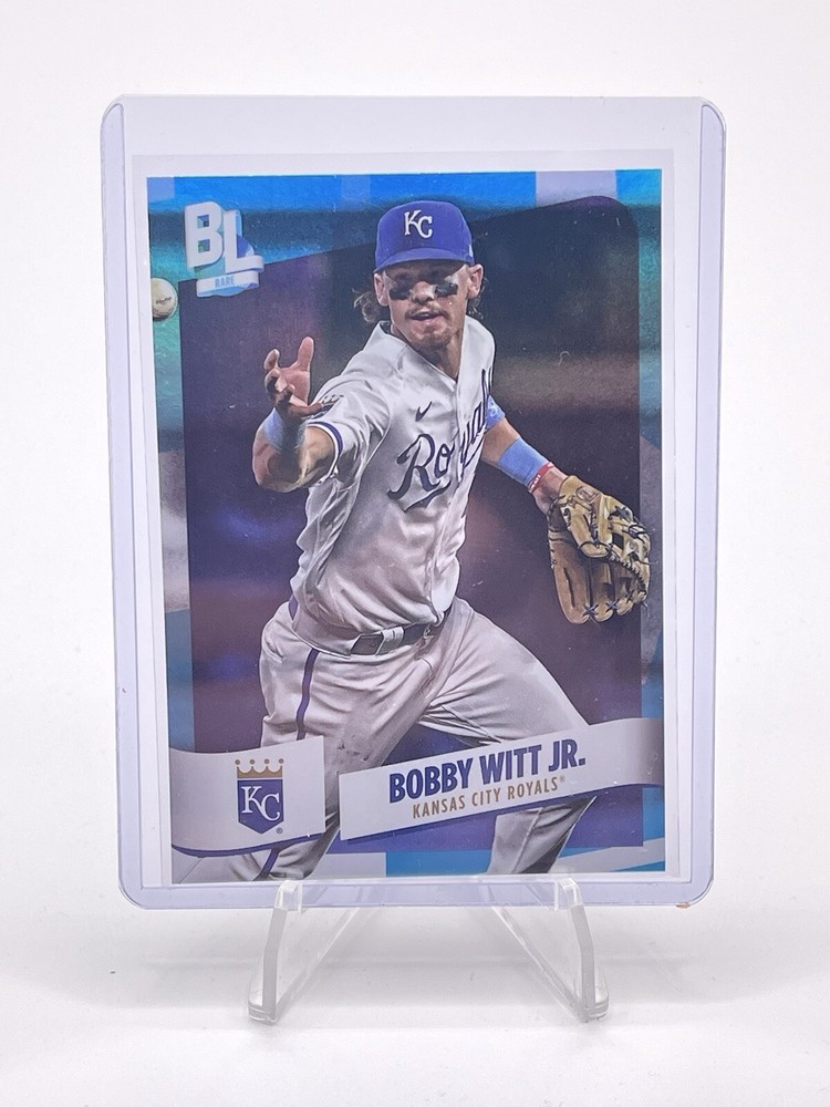 2024 Topps Big League Bobby Witt Jr. (RARE) Blue Foil #260 Kansas City Royals