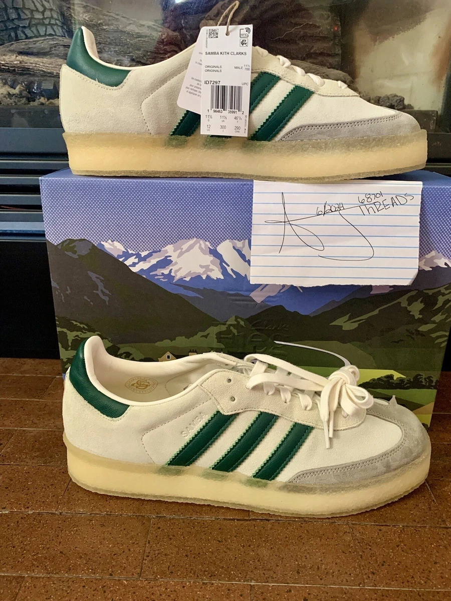 adidas Ronnie Fieg x Clarks x 8th Street Samba Chalk White  display picture 2